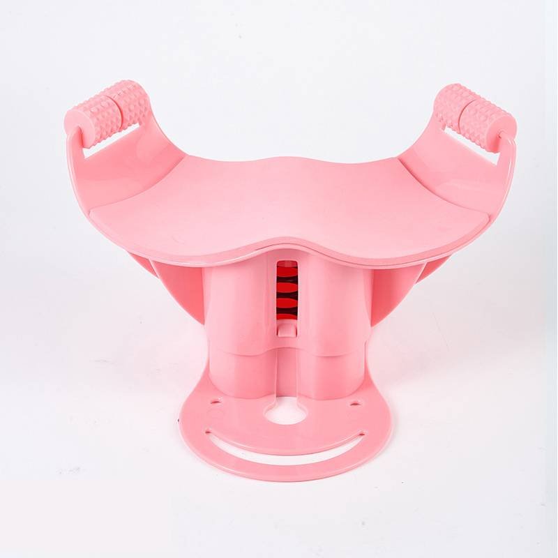 Pink Ergonomic Pelvic Floor & Glute Trainer - Home Workout Equipment for Hips and Inner Thighs