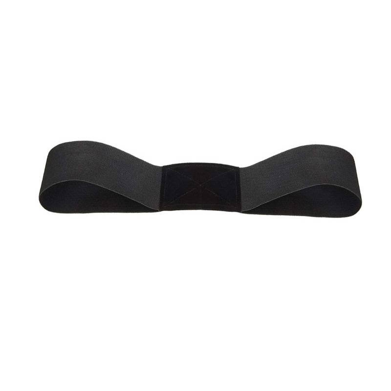 Black Golf Swing Trainer Arm Band - Simple Posture Corrector for Improved Alignment & Connection