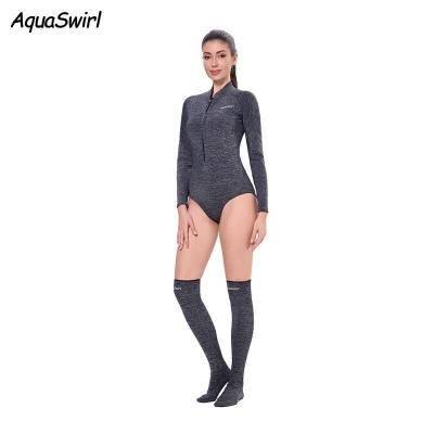 2MM jellyfish suit diving wet clothes jellyfish suit snorkeling swimsuit super elastic skin-friendly 2-piece jumpsuit+stockings