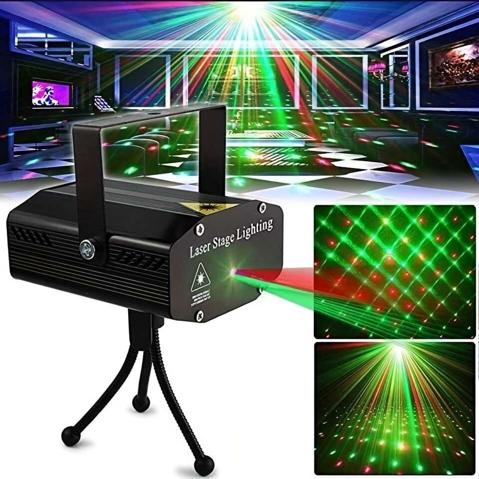 Starlight laser party light - Colorful starry sky projection effect, designed for parties and family gatherings, Christmas holiday atmosphere light | Party lighting expert | Holiday gift selection