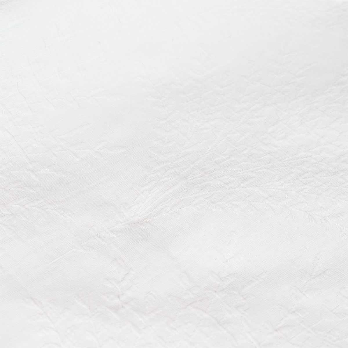 Algodon Romy White Cotton Jacquard Quilt Cover Set King