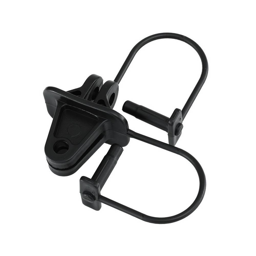 Giantz Electric Fence Insulators 200pcs Pinlock Black