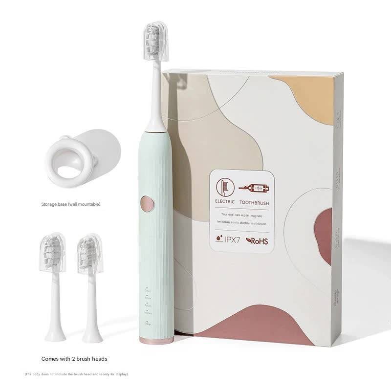 Advanced Sonic Electric Toothbrush - 8 Modes, Long Battery Life (300 Days Standby), Gentle & Effective Cleaning(Green)
