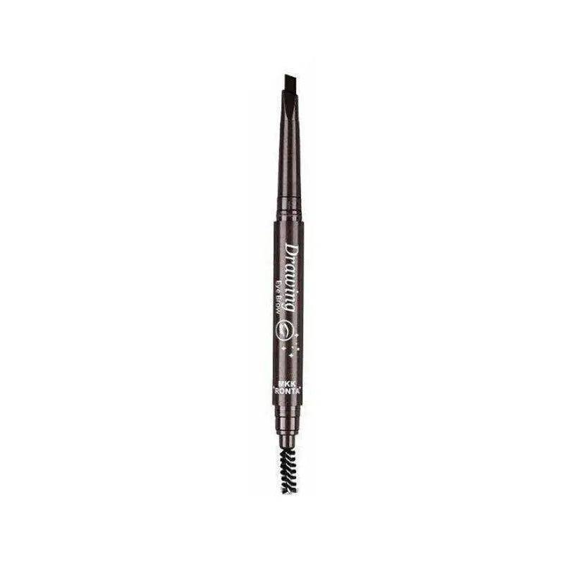 Waterproof Eyebrow Pencil Eye Brow Eyeliner Pen With Brush Makeup Cosmetic Tool - Brown