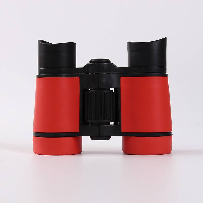 Red 2-Pack 4x30 Kids Binoculars Set - Lightweight & Durable for Young Explorers