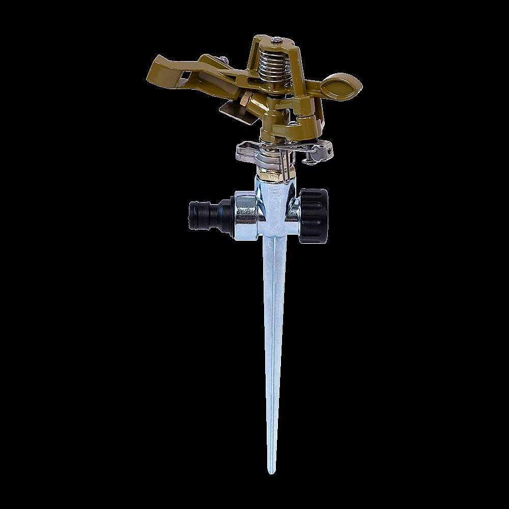 Easy to Install Irrigation Sprinkler 360 Degree Rotating Sprinkler Gun Zinc Alloy Adjustable Rocker Sprinkler