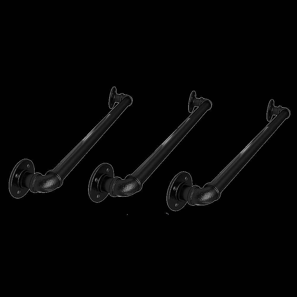 3m Handrail Stair Rail Grab Balustrade Staircase Banister + Installation Kit