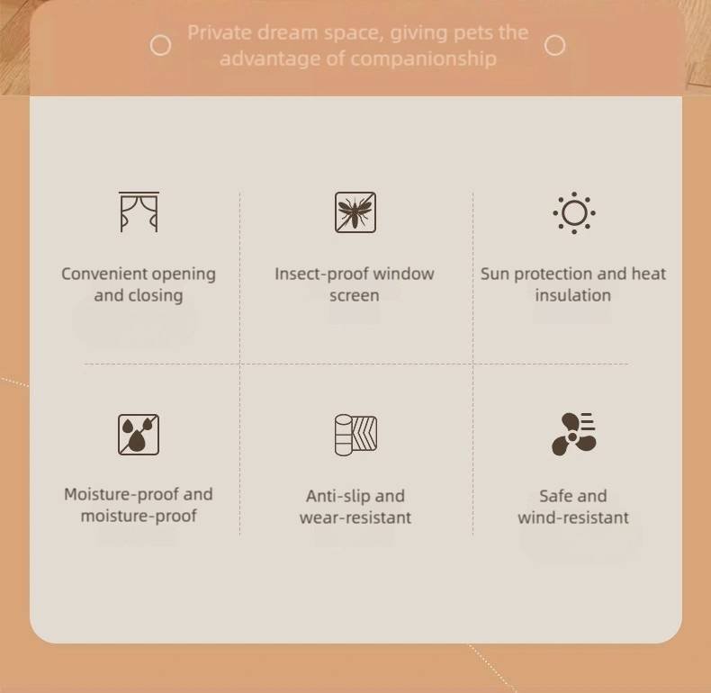 Small Size Pet Tent for Cats & Dogs(Blue) - Portable Comfort Shelter with Soft Cushion