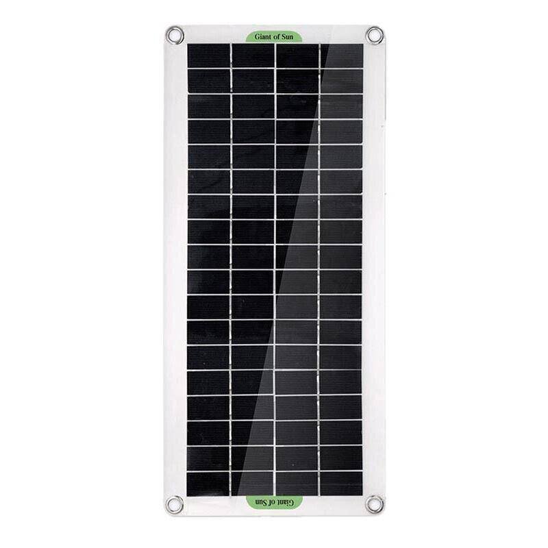 30W Usb Solar Panel Kit Battery Charger Controller Caravan Boat Outdoor Camping