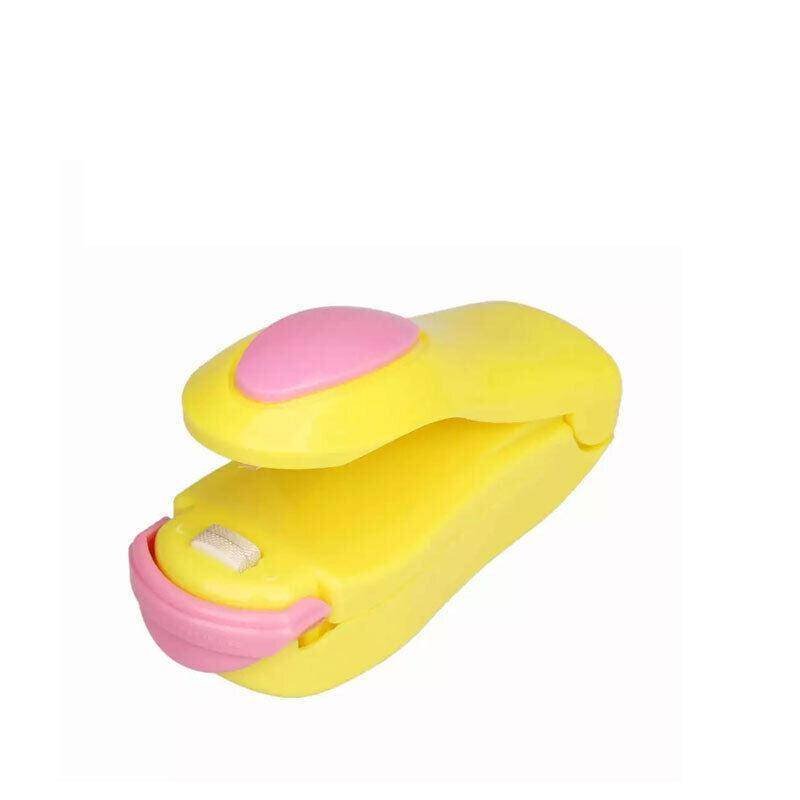 Handheld Mini Heat Sealer Poly Bag Sealing Machine Food Portable Plastic Small - Yellow