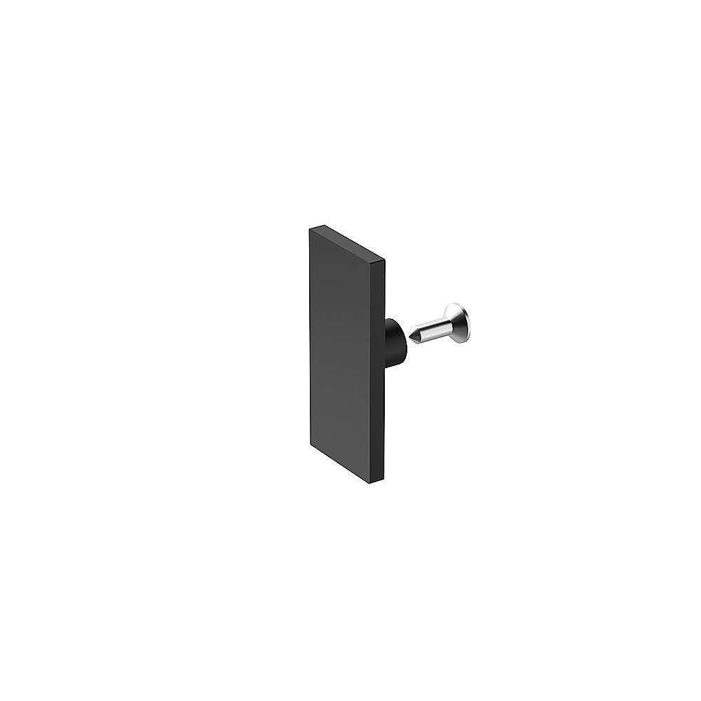 140x100cm Frameless Glass Sliding Corner Shower – With Black Rail and Wall channel for Contemporary Bathrooms