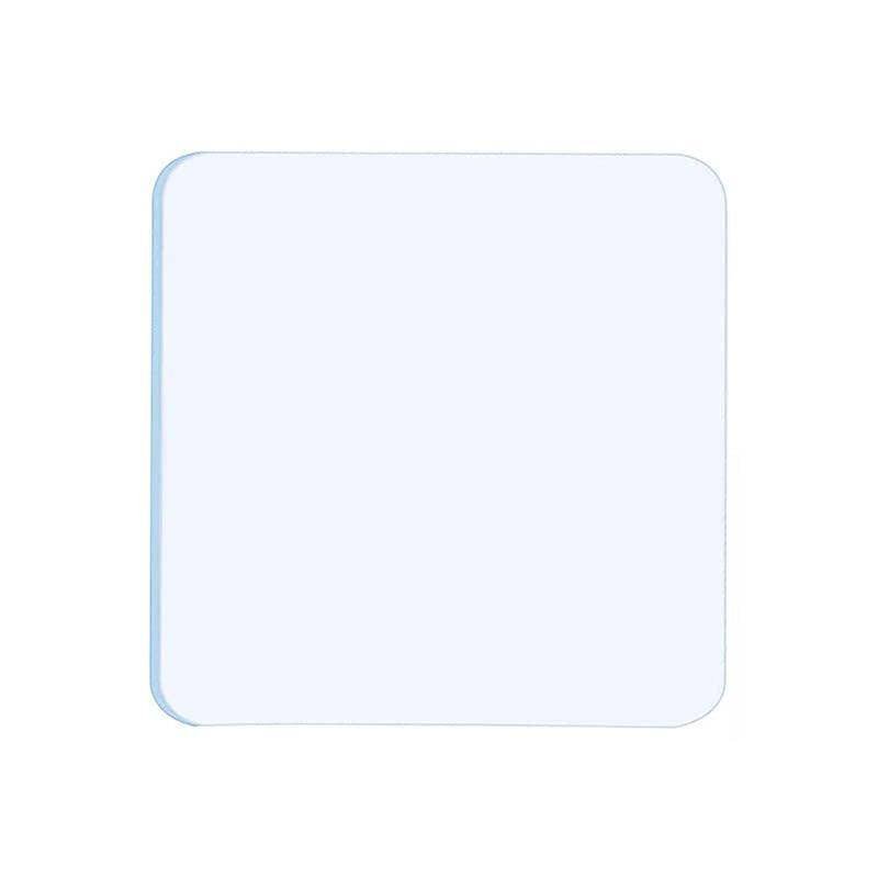 Nano Double Sided Tape Clear Adhesive Traceless Gel Pad 6x6cm Reusable Anti Slip - 10 PCS