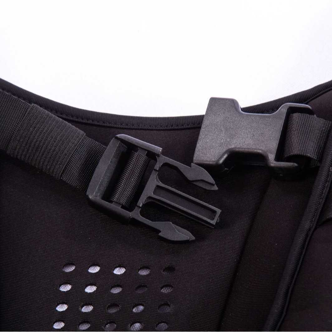 Black Premium Adjustable Weighted Vest for Strength Training, Running, and Cardio Fitness(8KG)