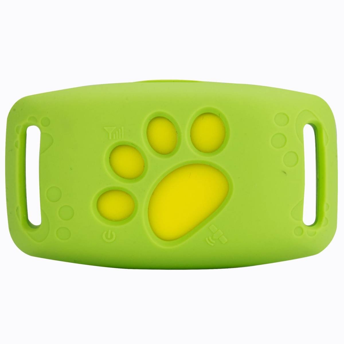 Green Real-Time Pet GPS Tracker Locator - Magnetic Charging, Multi-Mode Positioning for Dogs & Cats