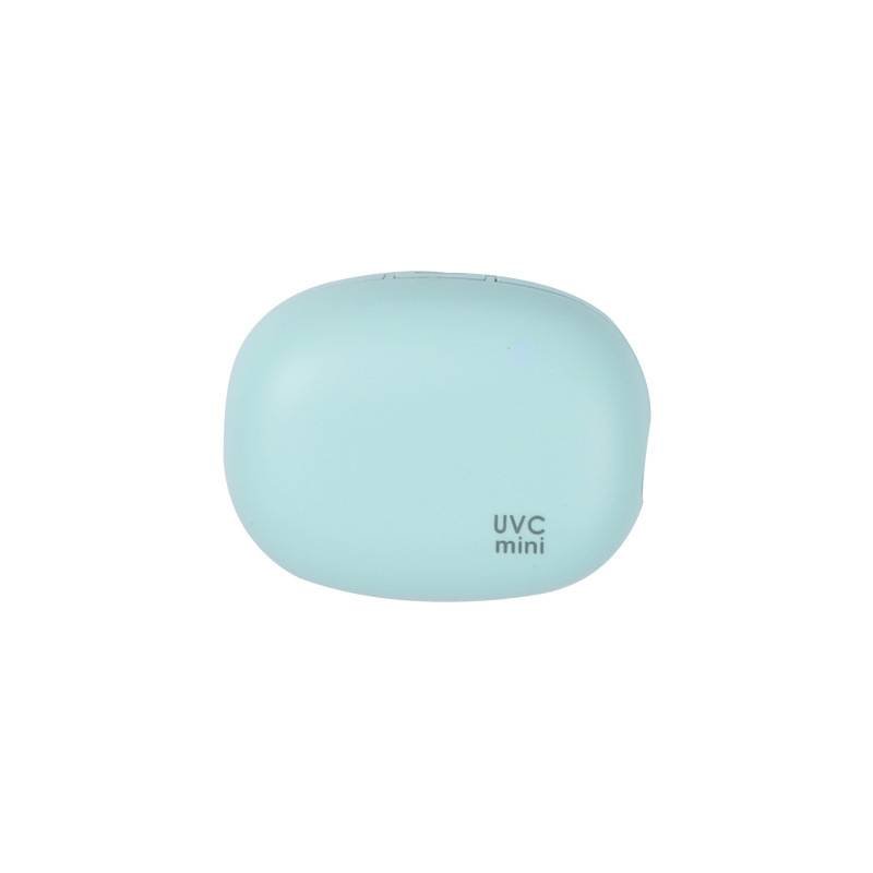Portable UVC Toothbrush Sterilizer Case - 5-Minute Automatic Sanitizer, USB-C Rechargeable(green)