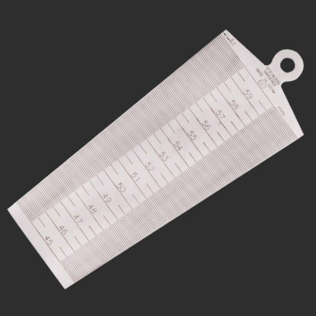 Stainless Steel Taper Gauge for Gap Measurement