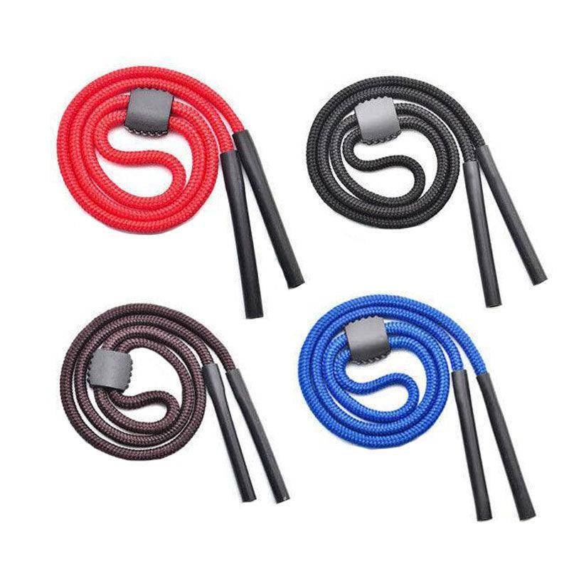 Glasses Lanyard Sports Comfortable Nylon Adjustable Spectacles Neck Strap Cord - Black