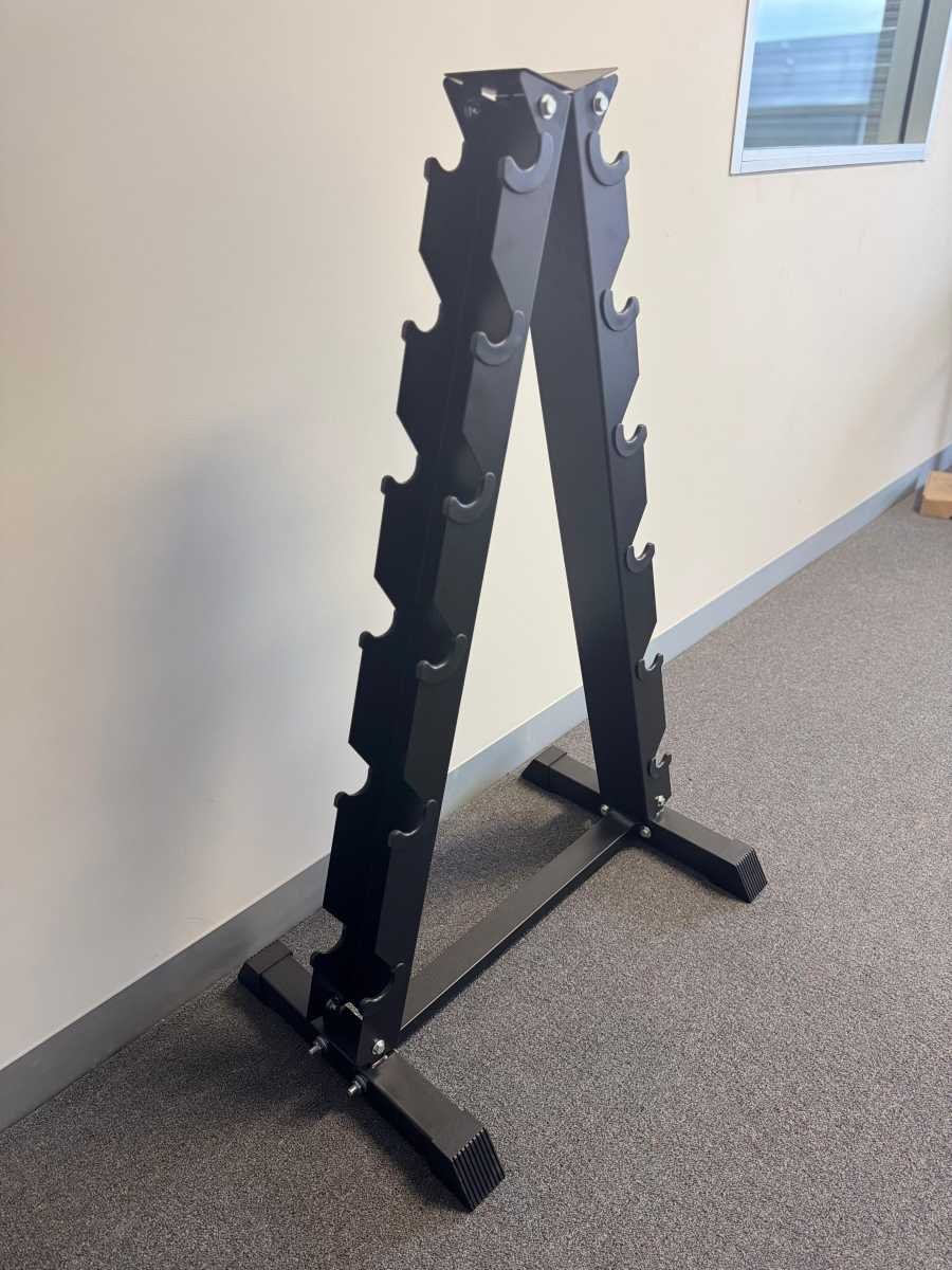 Curve Fitness 6 Tier A-Frame Dumbbell Rack