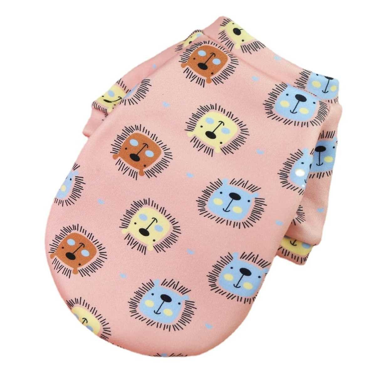 XS Cute Pet Dog Warm Jumper Sweater Clothes Cat Knitwear Knitted Coats Winter - Yellow Giraffe