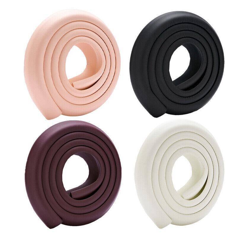 Foam Edge Guard Strip for Desks and Tables with Corner Protector Bumper Tape - Pink