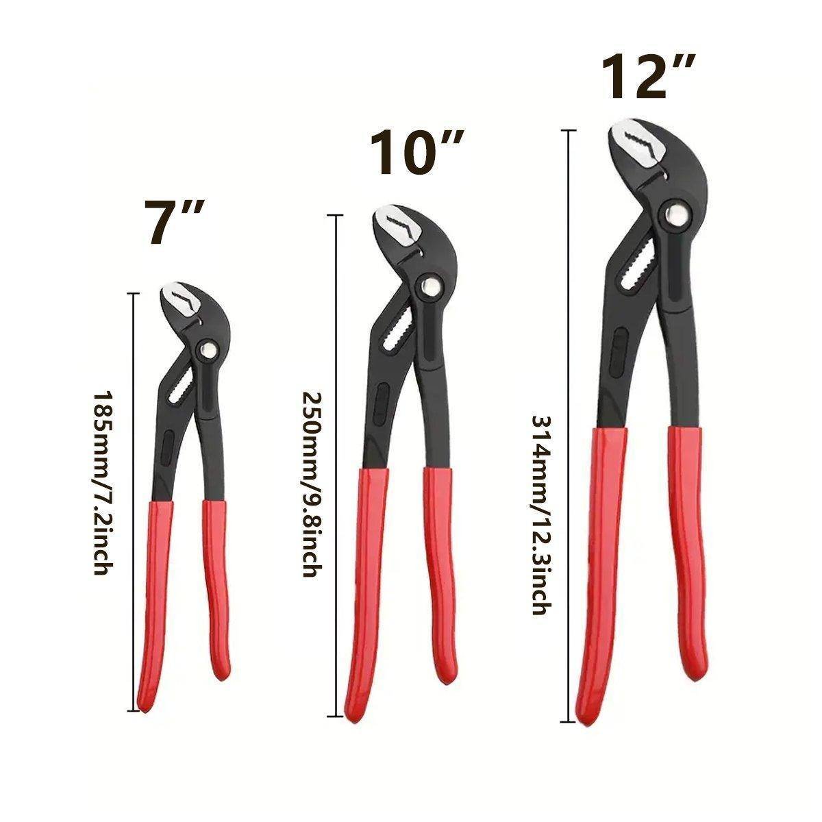 Adjustable Large Opening Pipe Clamp Multi-Function Quick Release Tool Household - 10inch