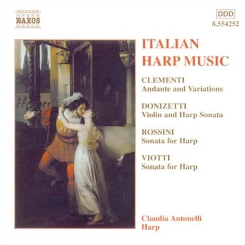 Italian Harp Music - Antonielli And Ambrosini Cd Album
