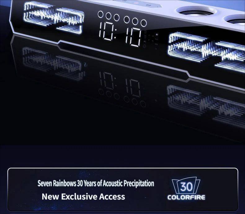 Colorful X9-Pro Bluetooth wired speaker-White