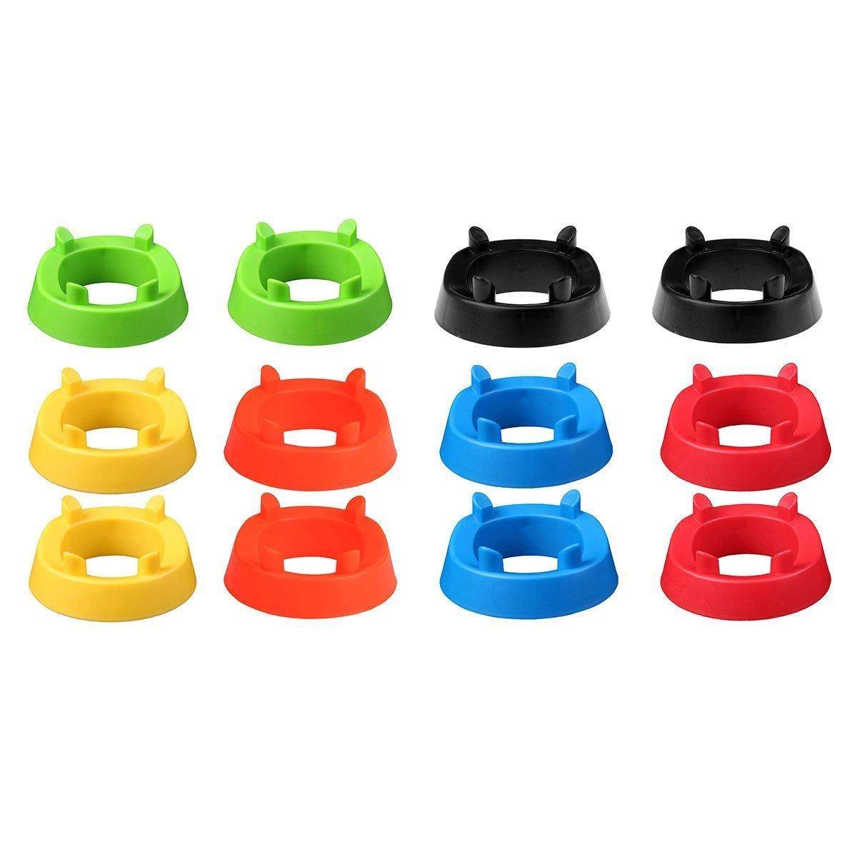 2PCS Football Basketball Volleyball Storage Stand Multi-Functional Ball Holder - Black