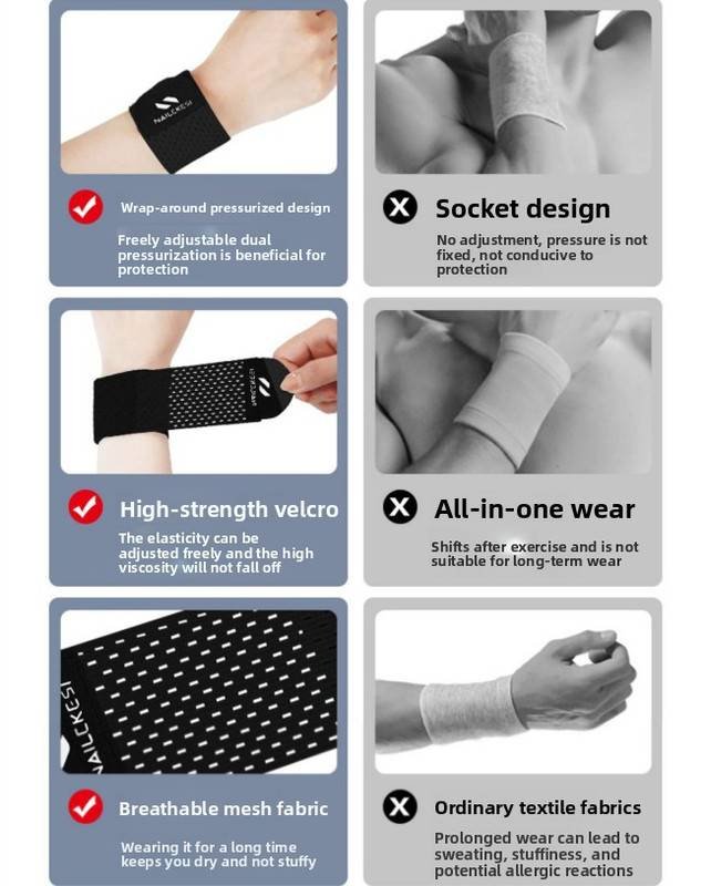 2PCS Adjustable Wrist Support Brace Ultra Thin Breathable Mesh Wrap for Sports Tennis Gym & Daily Office Use One Size Fits Most Cherry Blossom Pink