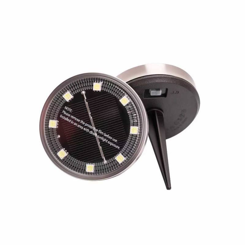 4-Pack 5V Solar Garden Spike Lights, IP65 Waterproof