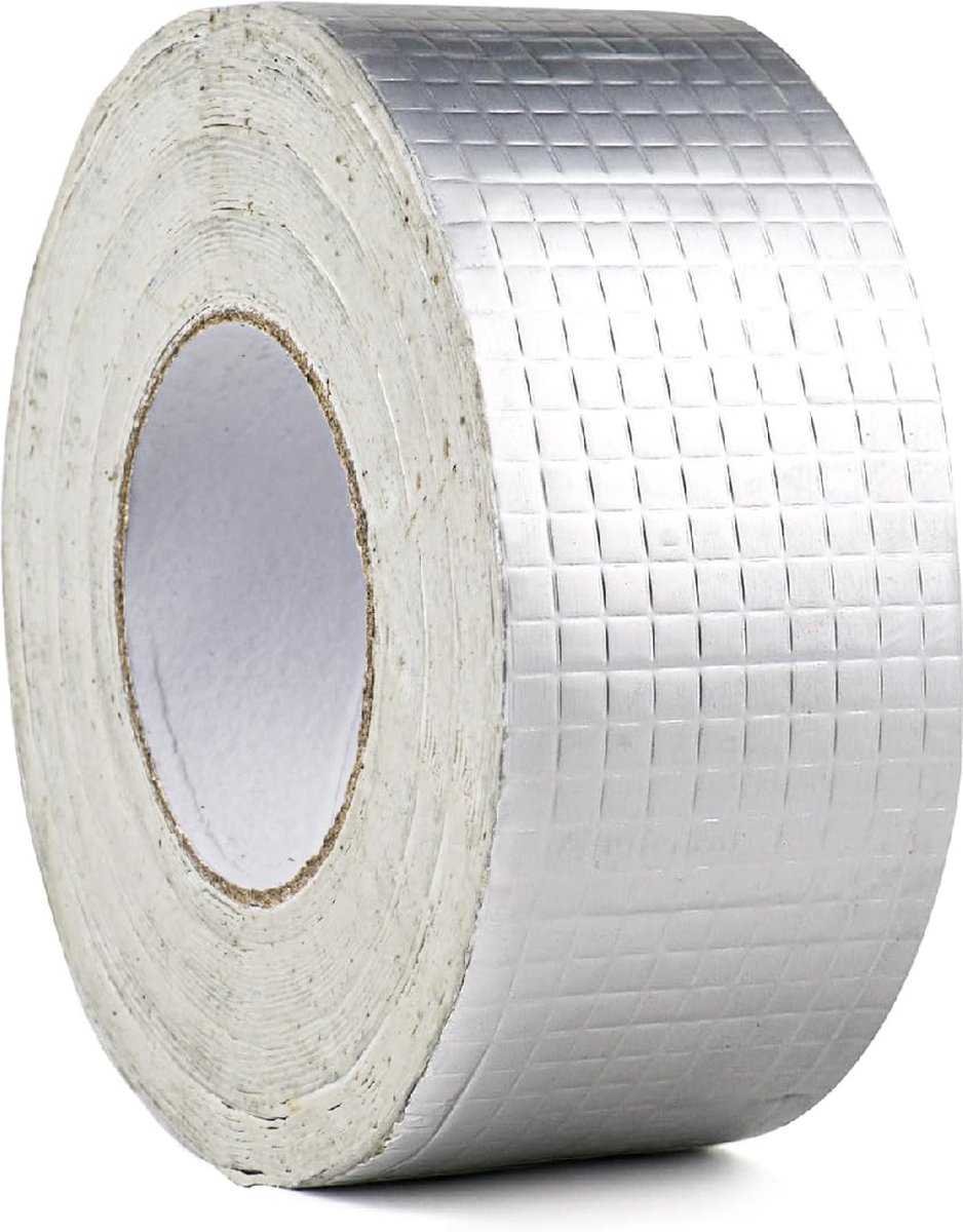 Waterproof sealing tape - Aluminum foil tape - Butyl tape - Tape - Aluminum tape - Extra strong tape - 5M - silver