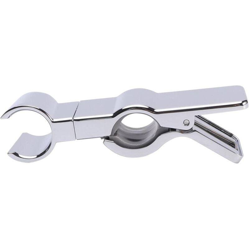 Shower Head Holder For Slide Bar, Universal 22-25Mm Rail Head Bracket Holder For Slide Bar Slider Clamp Bathroom