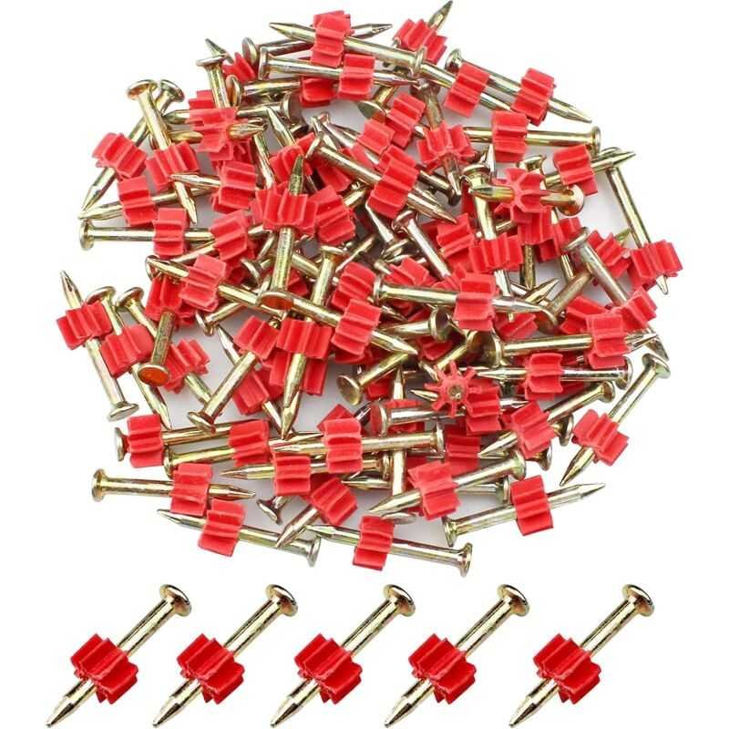 90 pcs Cement Nails Anti-Corrosion Masonry Nails Masonry Nails For Steel Plate, Concrete, Wood Board, Diy And Home
