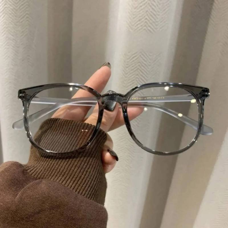 3 Pack Grey Women's Blue Light Blocking Glasses Non-Prescription 0 Degree Large Frame Lightweight Eyewear for Computer Gaming Office Australian Fashion