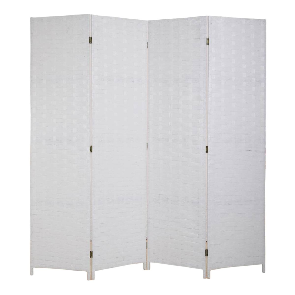 4-Panel Folding Room Divider – Privacy Screen Partition