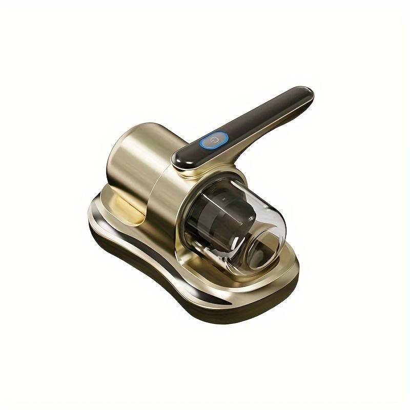 golden Wireless Mite Removal Vacuum: Blue Light Sterilization, Deep Cleaning for Beds & Cars, Long Battery Life, One-Touch Purity