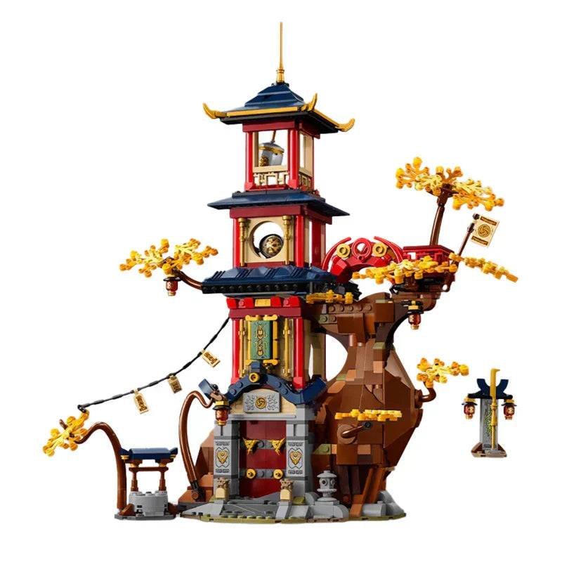Dragon Energy Temple Building Blocks Model Set