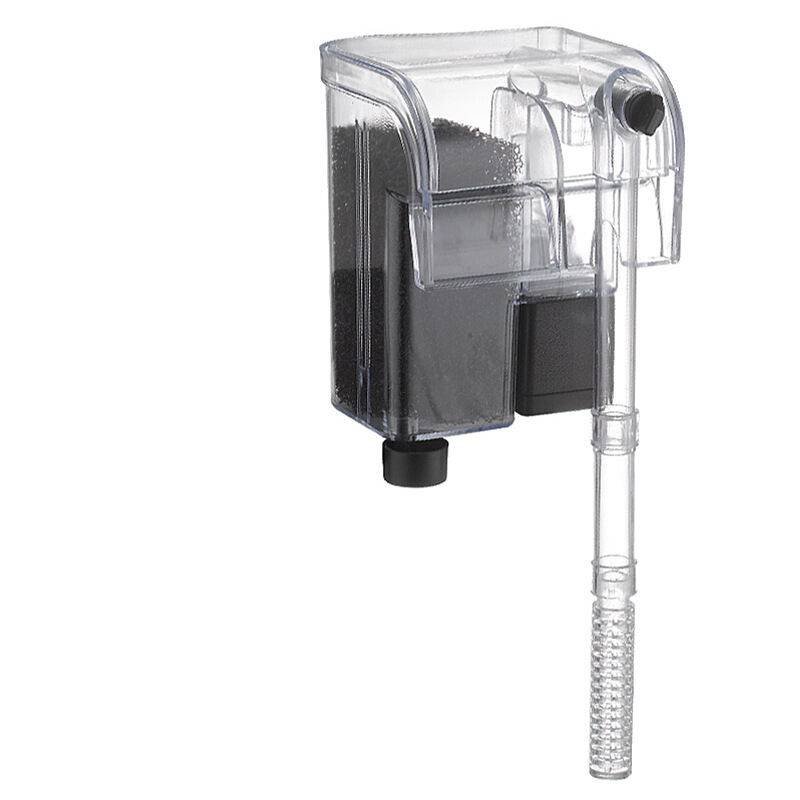 Slim External Aquarium Filter, 3-Stage Adjustable Filter For Aquarium Up To 20L, 250 Lph, 3W