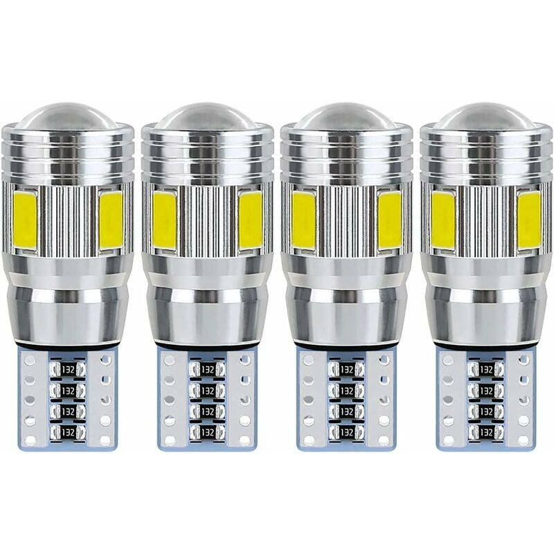 T10 W5W LED Bulb Car Interior Light LED Car Night Light Suitable For License Plate Lights, Side Lights, Position Lights