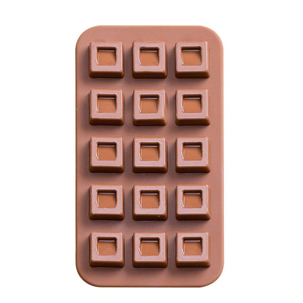 2-Piece Dubai Rectangle Chocolate Silicone Mold Set – Food-Grade, Easy Release, Heat-Resistant Baking Molds for Chocolate, Candy, and Cake(Chocolate bars)