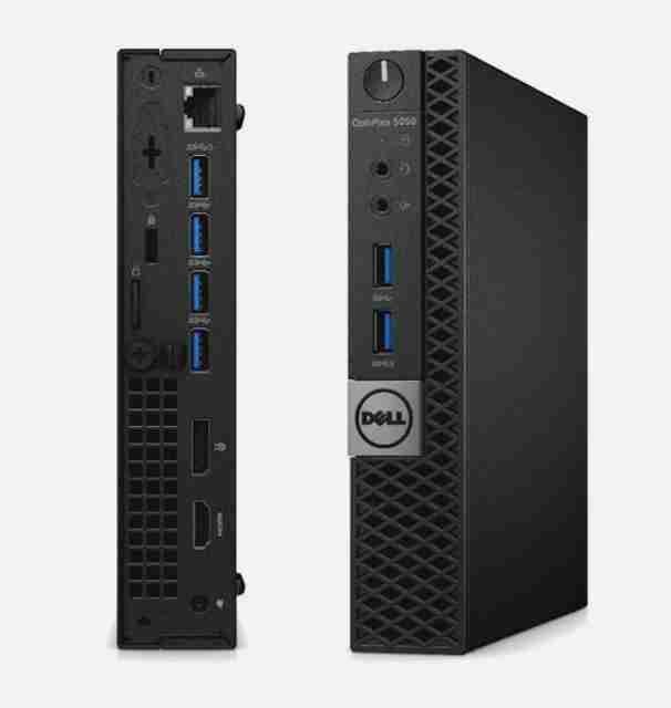 (Refurbished) Dell OptiPlex 3070 Micro – Intel Core i5-9500, 16GB RAM, 256GB SSD, Windows 11 Pro