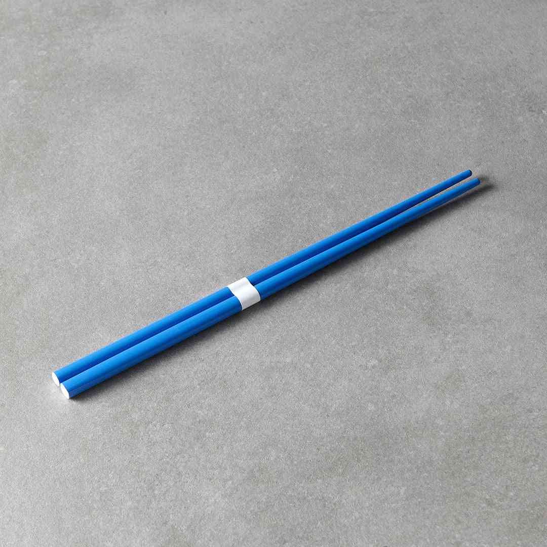 Chopsticks Lacquered Royal & White
