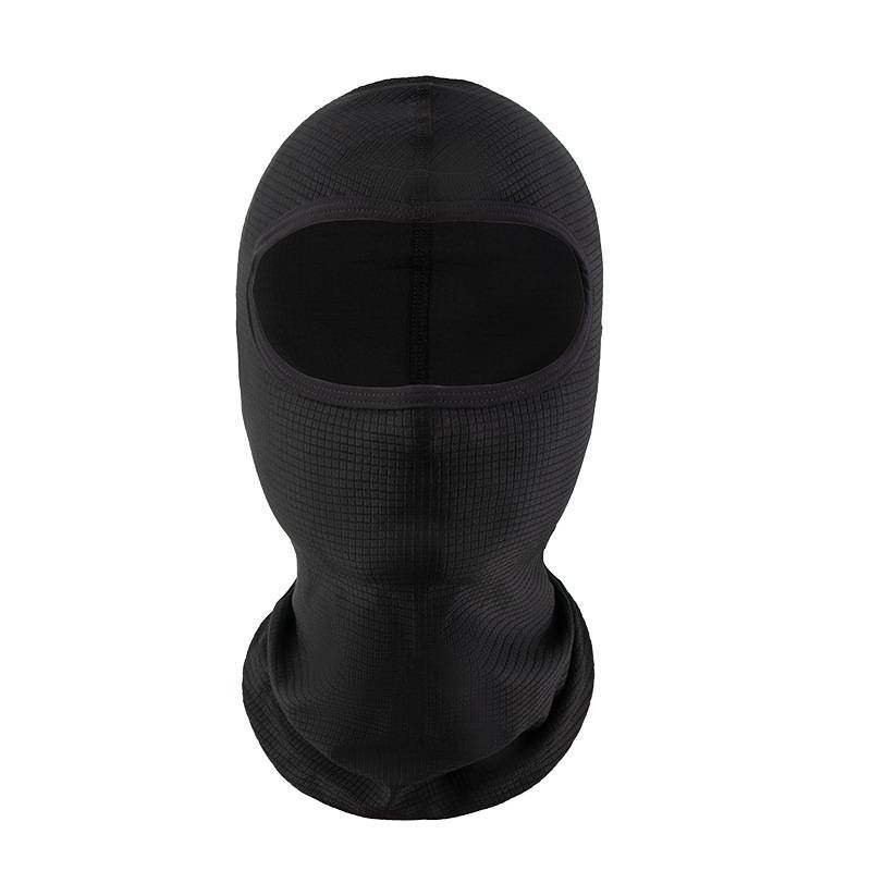 Cooling Grid Mesh Balaclava Face Mask - Breathable Helmet Liner for Motorcycling & Cycling - Quick Dry Sun Protection & Moisture Wicking - Black