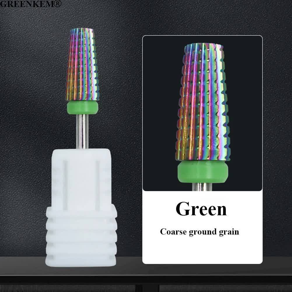 5-in-1 Nail Cutter Bit – Coated Tungsten Grinding Head – for Manicure and Pedicure 1 piece C