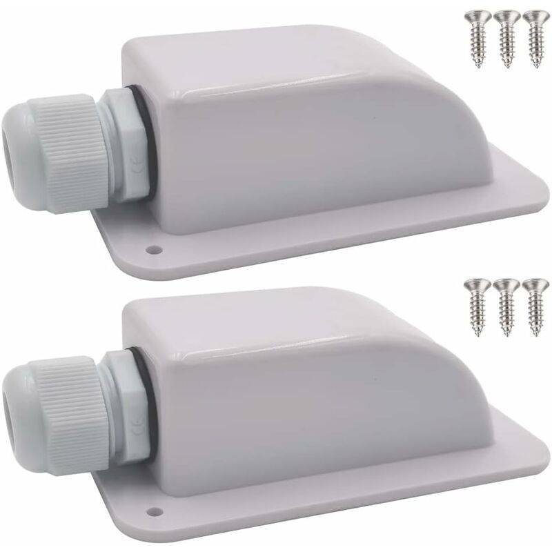 Waterproof Solar Cable Entry Gland, Single Cable Entry Gland For All Cable Types From 6Mm² To 12Mm² For Solar Panels