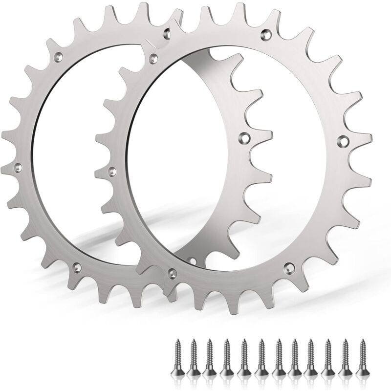 2 X Premium Stainless Steel Studs For Worx S/Model,2X Stainless Steel Screw-In Spikes Traction Enhancer,RObotic Lawn