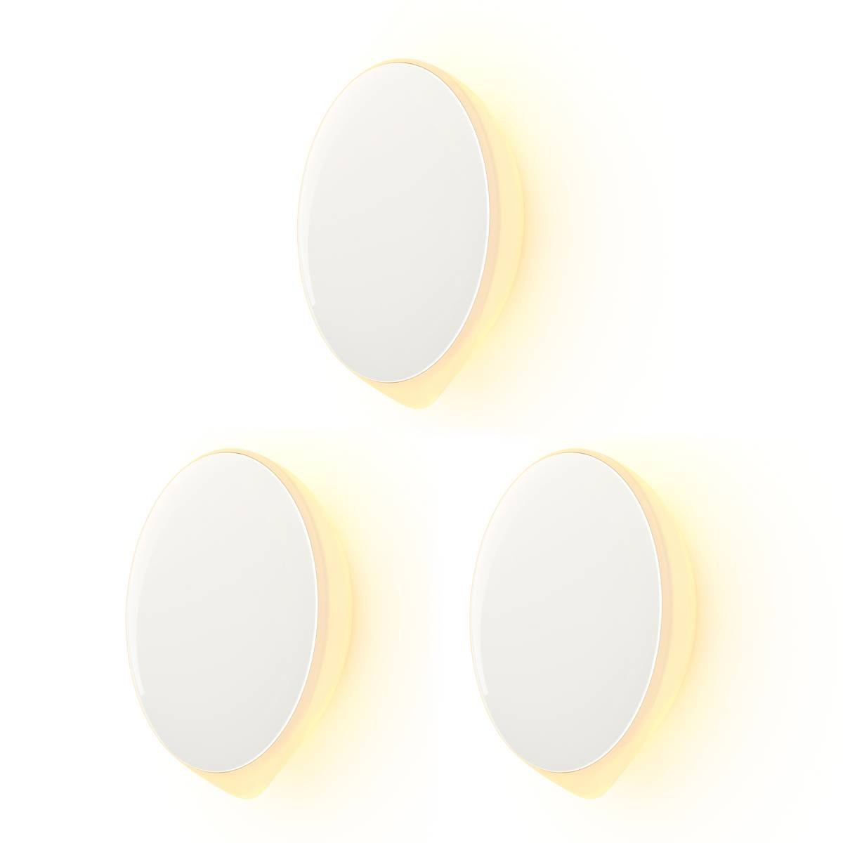 AIPOWER Motion Sensor Night Light USB-C Rechargeable Closet Light 3 Packs