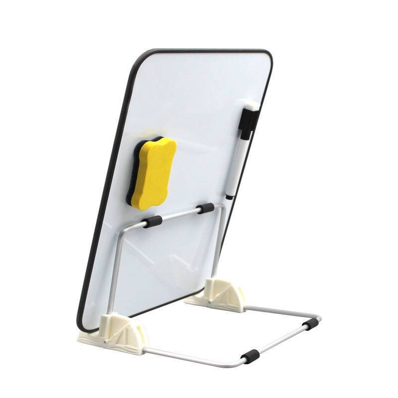 Magnetic whiteboard - 21x30cm - including stand - 2 markers + eraser