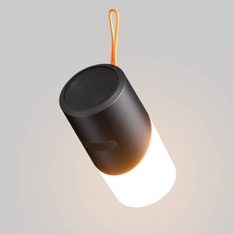 Bluetooth Speaker with LED Mood Lighting – 360° Sound & Light