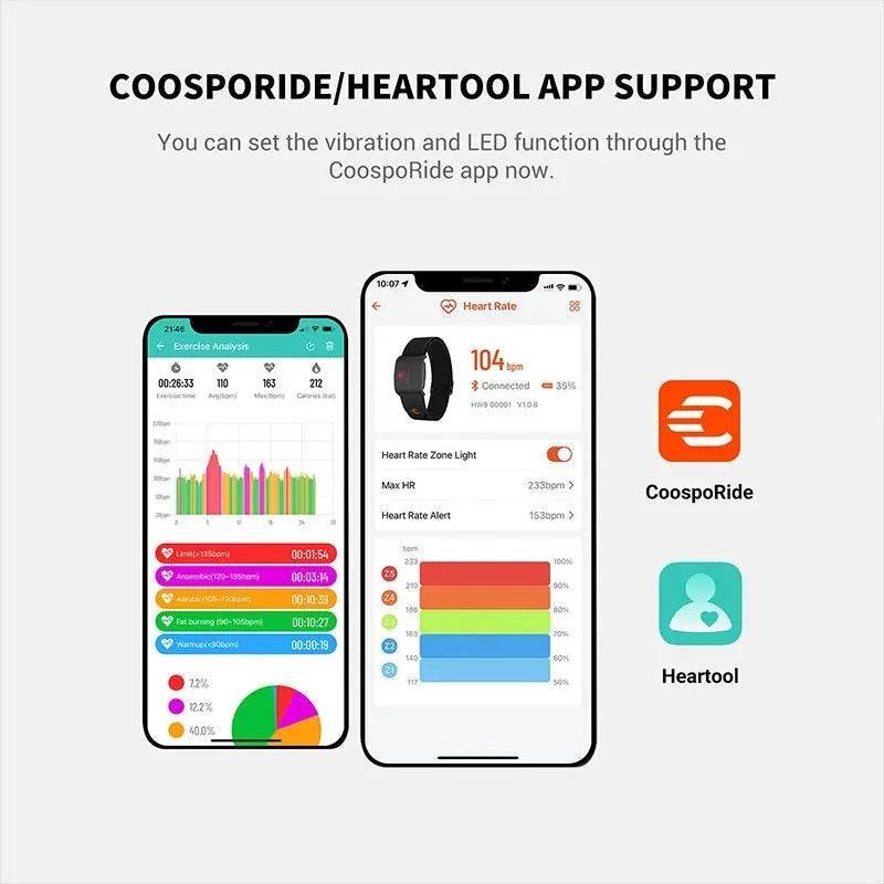 Armband Heart Rate Monitor Black